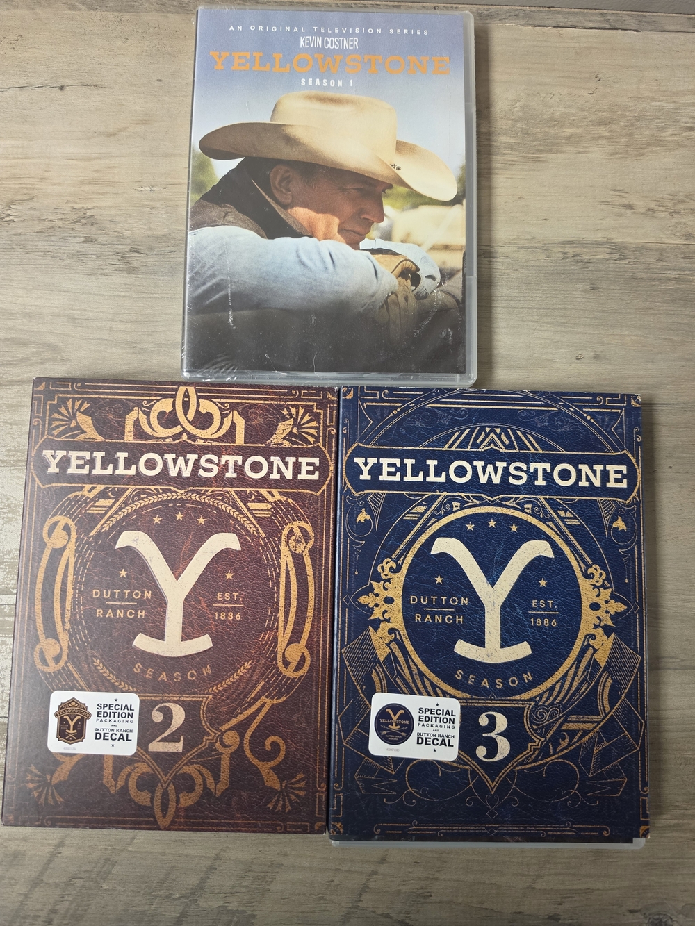 Yellowstone Seasons 1-3 DVD Set